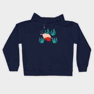 Happy Hermit Crab Kids Hoodie